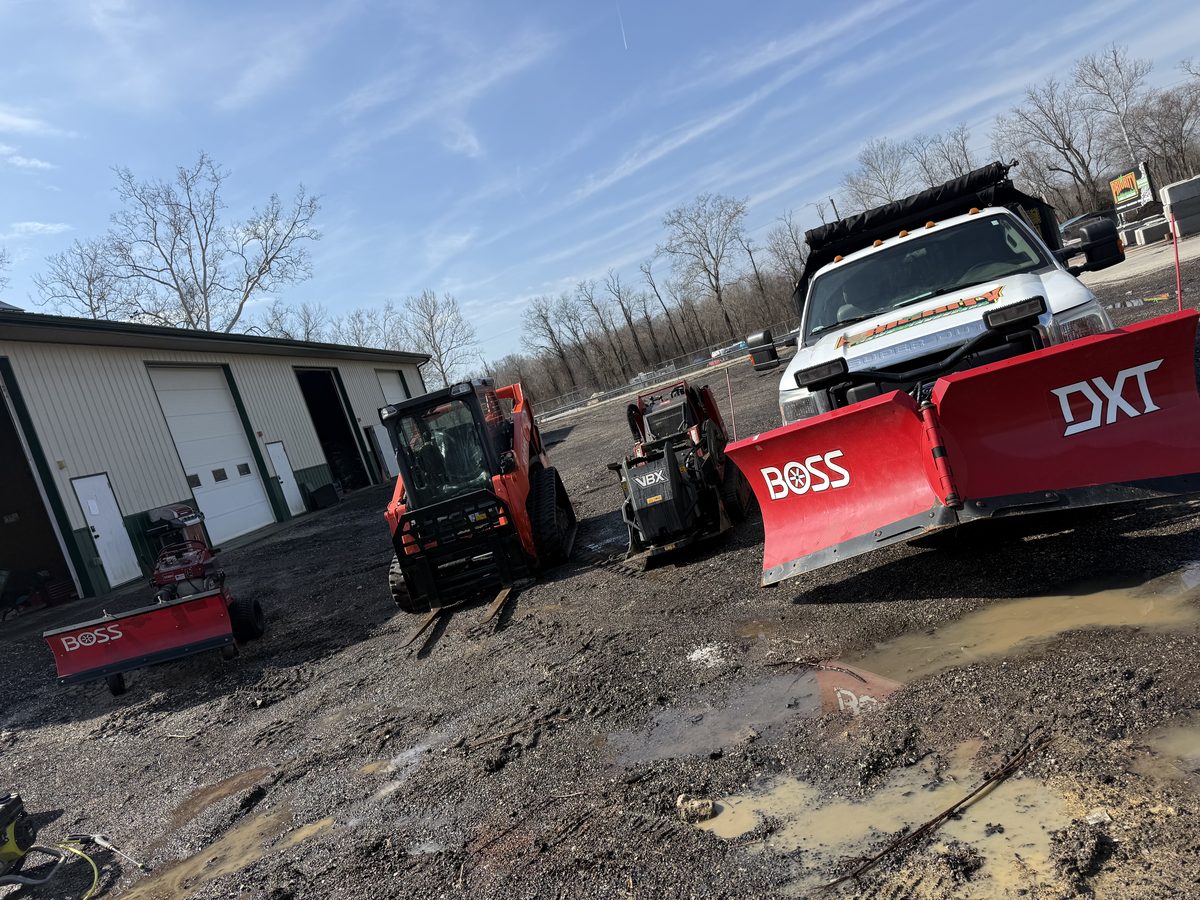 Salt supply at the Priority yard on Gracely Drive in Sayler Park