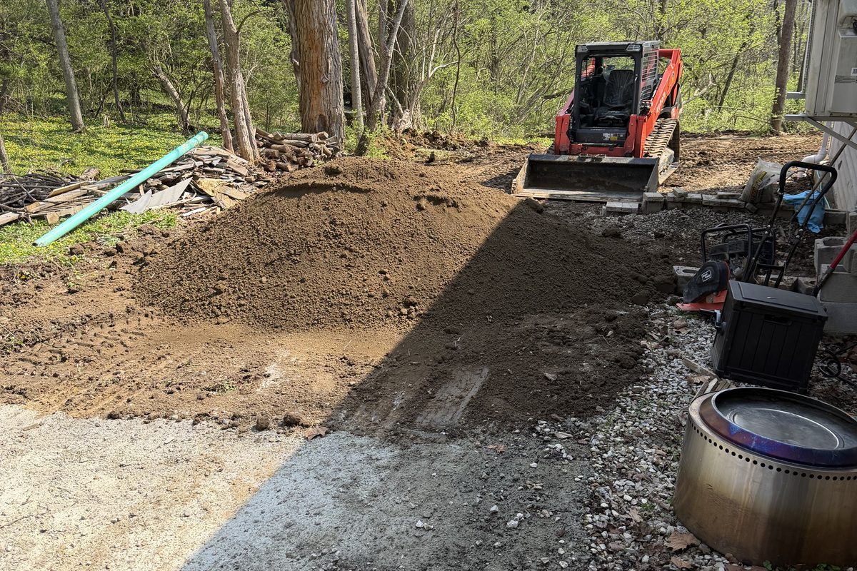 Screened topsoil available by the scoop in west side Cincinnati